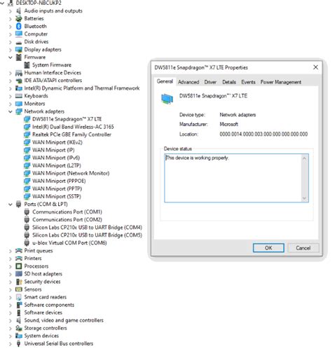 Sierra wireless em7455 driver windows 10. 8 Windows 10 (64-bit) This package...