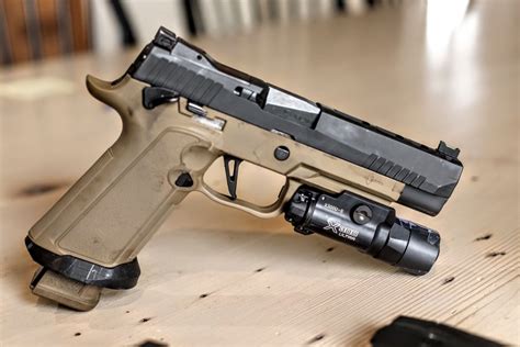 Details. Install your P320 firing control unit into this Grip Module Assembly to convert to a P320 XSERIESCarry chambered in 9mm, .357 SIG, .40AUTO with your selected grip size. Requires the 9mm, .357 SIG and .40AUTO slide and barrel. Please Note - The XSERIES Grip Modules will not work with magazines that have "SIG SAUER" on the baseplate.. 