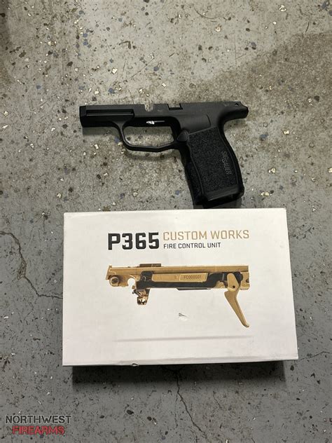 Sig p365 fcu.  Featuring integrated ambidextrous thumb rests for consistent hand placement fo...