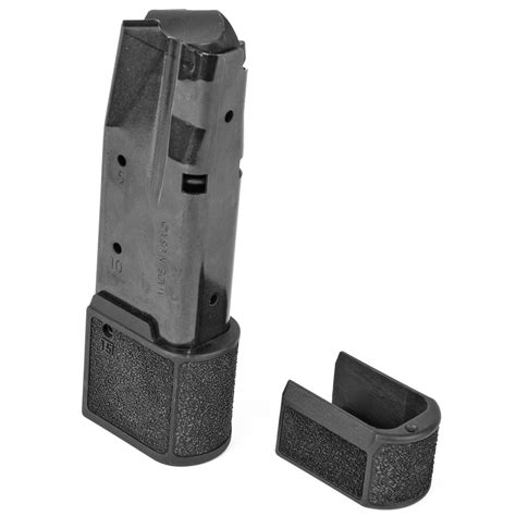 Extended Pro Ledge for SIG P365XL 12 Round Mag. This base pad adds 1/2” length to the front and back of the pistol grip by replacing the factory flat base pad on the 12 round magazine for the P365 XL. DOES NOT INCLUDE MAGAZINE. No capacity added to factory magazine. Compatible with XL Frame and: P365 (XL) Micro Compact 12rd 9mm Magazine (SIG.... 