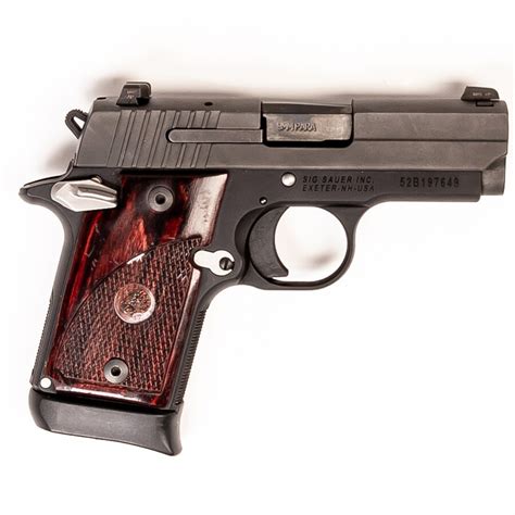 Discontinued. Details. Rating: SKU: 938-9-EDGE-AMBI: Manufacturer Part Number: 938-9-EDGE-AMBI: Finish: PVD: UPC Code: 798681512751: Caliber: 9mm luger: Description; Reviews; Send; Recommended; Slightly larger than the P238, the Sig Sauer P938 Edge is chambered in 9mm and has a standard capacity of 6+1 rounds. Single Action Only, with an .... 