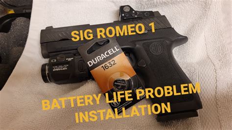 Sig romeo 1 pro battery replacement. SigTalk is a forum community dedicated to SIG Sauer enthusiasts. Come join the discussion about Sig Sauer pistols and rifles, optics, hunting, gunsmithing ... measured a dia. of .460” on the Renata and the Energizer lid measured a dia of .419”.The Energizer is now in the Romeo 1 with the battery cap seated and securely in place. Thank you for … 