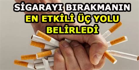 Sigarayı bırakmanın en etkili yolu (ağrısız,sızısız,doktorsuz!). 