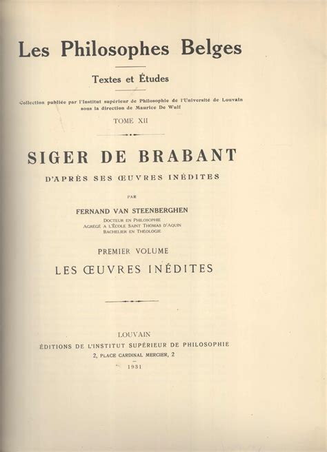 Siger de Brabant d