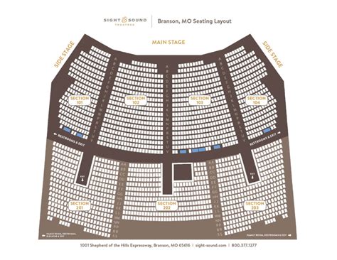 Sight And Sound Branson Seating Chart