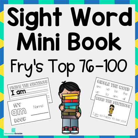 Sight Word Book Printable