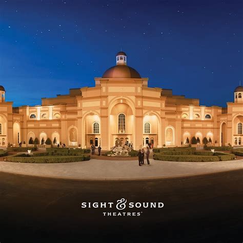 Sight and sound branson. About. Sight & Sound Theatres is the nation's largest Christian theatre company and one of the highest attended live theatres on the East Coast and in the Midwest. This inspiring family experience includes a majestic 2000-seat theatre, a massive 300-foot wrap-around stage, a professional cast, spectacular sets up to 40 feet high and a variety ... 