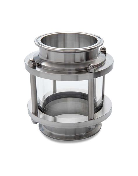 Sightglass. Sight glass window designed for full-face connection to an ANSI flange. Mounting: ANSI or DIN Flange. Glass: Borosilicate. Metal: Carbon, stainless steel or Hastelloy. Up to 572° F. Pressure per flange class. Ratings and approvals: PED, DIN7079, TÜV. Sizes: 1-1/2 to 8 inches. More Details. 
