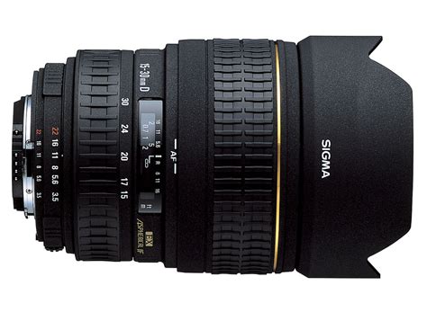 Sigma 15-30mm f/3.5-4.5 EX DG IF Aspherical Ultra Wide Angle