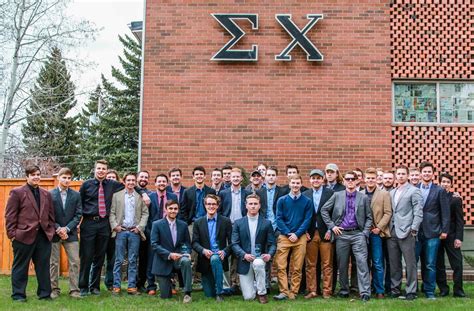 Sigma chi fraternity. Mar 11, 2024 · Sigma Chi is a collegiate fraternity established at Miami University in 1855. [1] Collegiate chapters. Following is a list of Sigma Chi collegiate … 