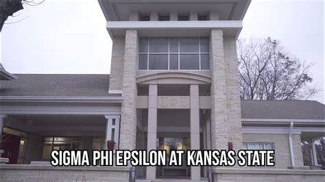 The Kansas Beta chapter of Sigma Phi Epsilon was founded February, 23, 1918. Although this is the official founding of the chapter, its organization and preparation can be traced back to the spring of 1915. The organization that was to become Sigma Phi Epsilon was known as the Eureka Club, representing Eureka, Kansas from which the majority of .... 