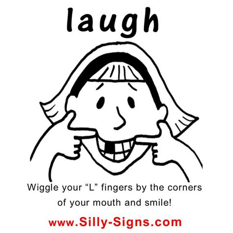 Sign Language learn the Sign Word for LAUGH Sign language for kids