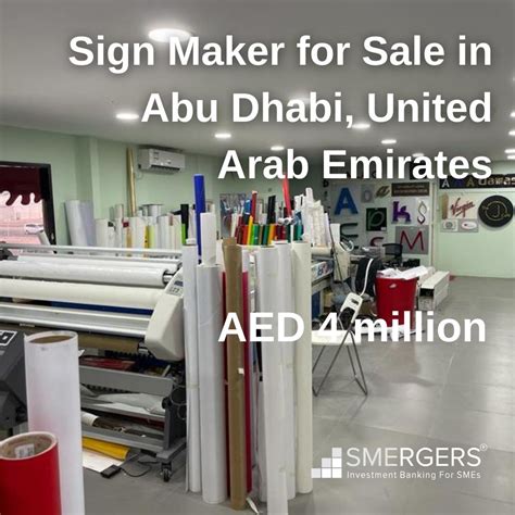 Sign Makers for Sale in Dubai - SMERGERS