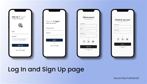 Sign Up design page in figma Android UI Design Tutorial YouTube