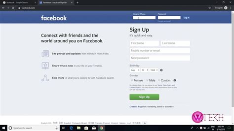 Sign in facebook account. Log into Facebook to start sharing and connecting with your friends, family, and people you know. 