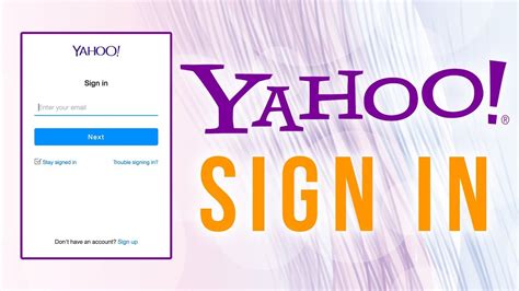 Sign in for yahoo.com. Get the app. Take a trip into an upgraded, more organized inbox. Sign in and start exploring all the free, organizational tools for your email. Check out new themes, send GIFs, find every photo you've ever sent or received, and search your account faster than ever. 