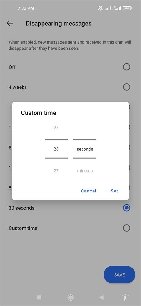 Signal Adds Default Timer to Disappearing Messages