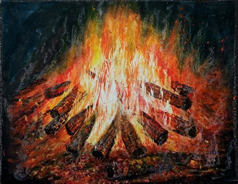 Signal Fire Paintings - Fine Art America