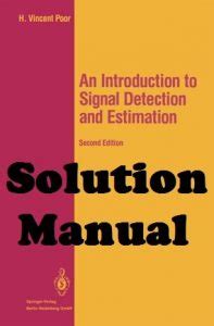 Signal detection and estimation solution manual poor. - Politica e imprensa no rio grande do sul.