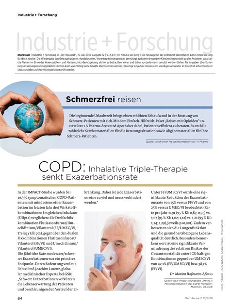 Signal für Reduktion der Mortalität durch inhalative Triple …