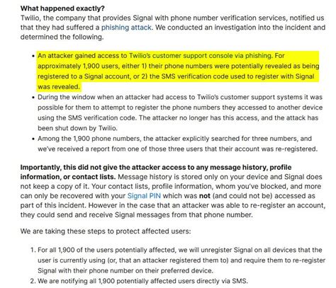 Signal says 1,900 users’ phone numbers exposed by Twilio breach