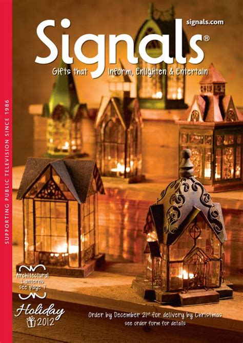 Signals com. Please contact us by using this form. You may call us toll-free at 800-669-9696 . I would like to receive e-mails from Signals about special sales, promotions, new products and more. Signals is your online catalog of uniquely thoughtful personalized gifts, clothing, jewelry, accessories, home décor, and more gifts for all ages and occasions! 