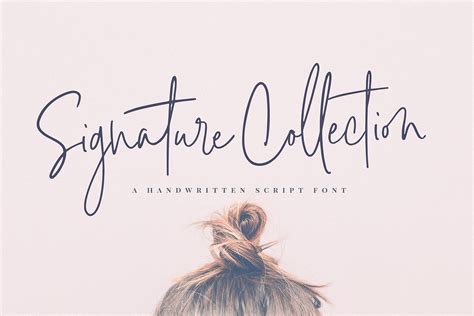 Signature Collection Script Font Script Fonts Creative Market