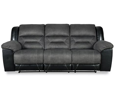 Signature Design By Ashley Earhart Faux Leather Reclining Sofa