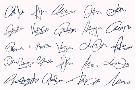 Signatures