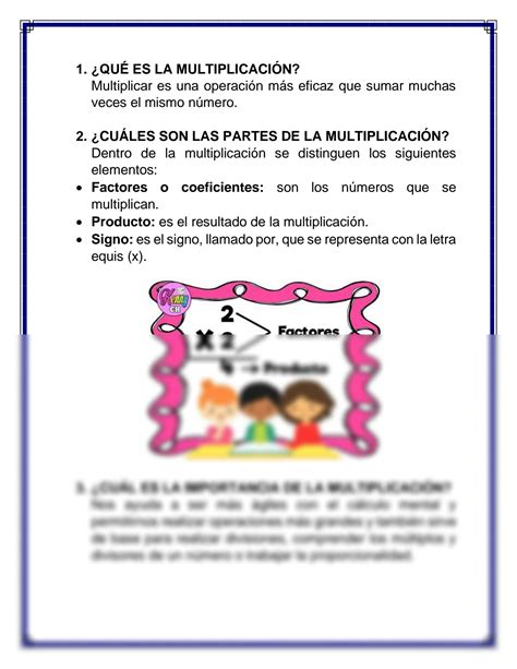 Significado de resultados.  La multiplicaci&oacute;n y la divisi&oacute;n tambi&eacute;n p...