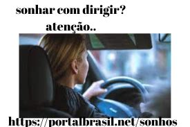 Significados do sonho dirigir