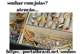 Significados do sonho joias