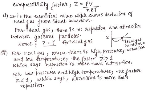 2024 Significance of compressibility factor - 1. What is meant by