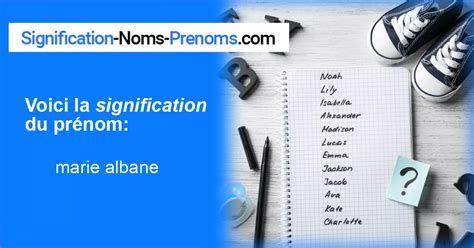 Signification du prénom Albane, origine Albane , etymologie Albane