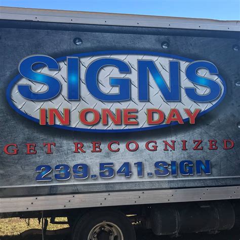 Signs In One Day in Cape Coral, FL - YellowBot