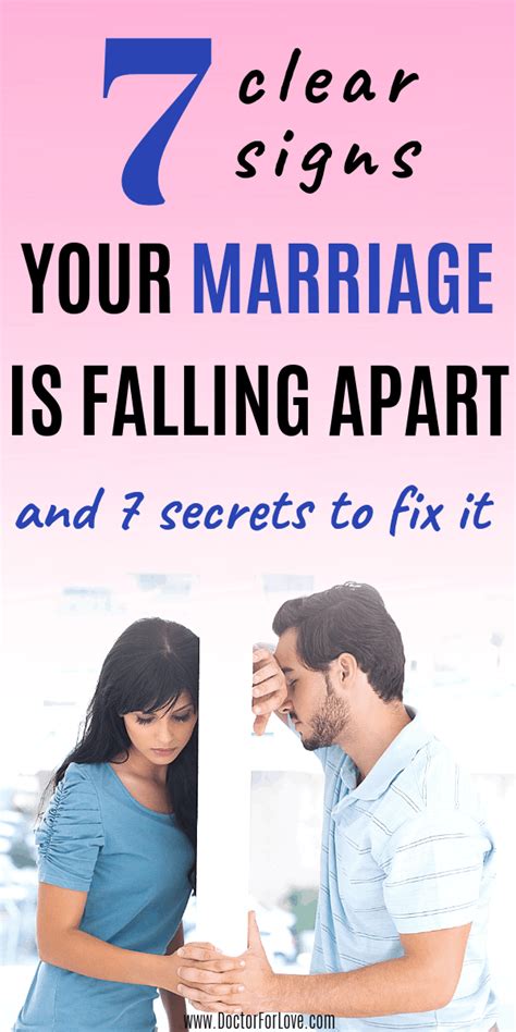 Signs Your Marriage Is Falling Apart - Luvze