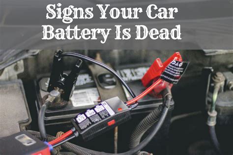 Signs car battery is dying. 10 Apr 2020 ... Symptoms of a Dead Car Battery · The engine struggles to turn over and makes a grinding noise · Your car won't start in the morning but starts no&... 