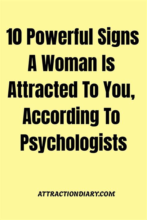 Signs that she is attracted to you