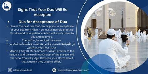Signs that your dua is accepted islamqa.  We should all make note of t...