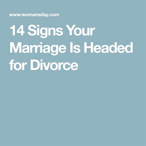 Signs when you should get a divorce