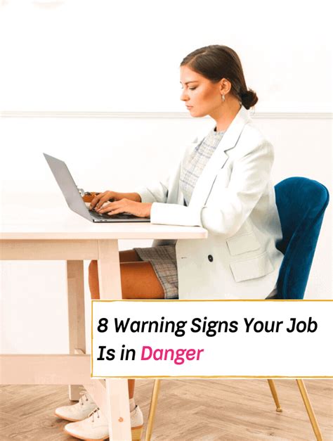 Signs your job is in jeopardy