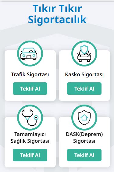 Sigorta Teklif Al. 