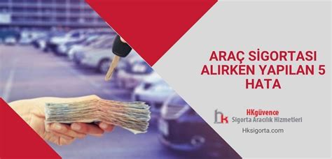 Sigorta Teklifi Alınırken Yapılan 5 Hata. 