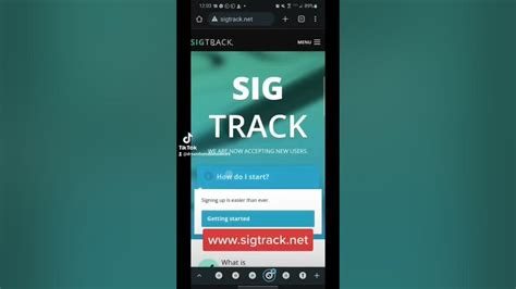 Sigtrack. Things To Know About Sigtrack. 