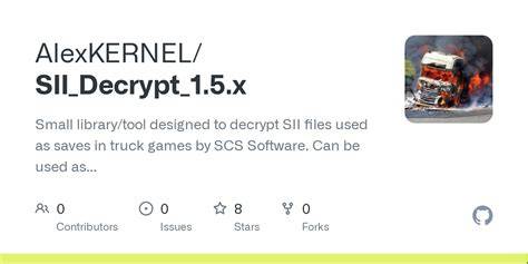Sii decrypt tool.  This can only be used for the Small library/tool de...