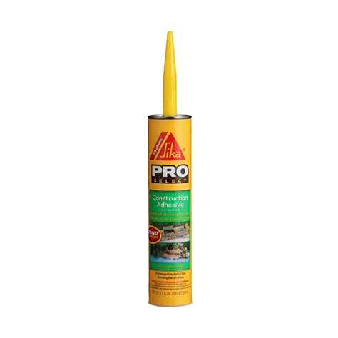 Sika adhesive.  SikaBond&reg; Construction Adhesive is a one-component, durable ...