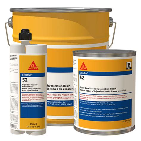 Sikadur®-52 Epoxy Injection Grouting Sika Canada