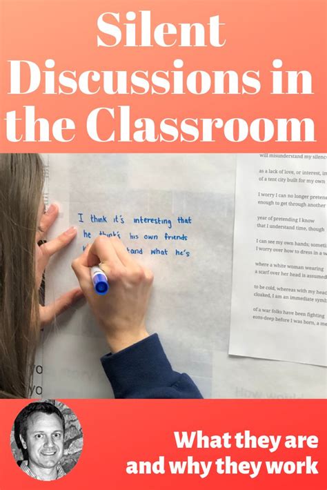 Silent Discussions in the Classroom David Rickert Cooperative