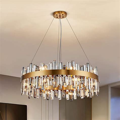 Siljoy modern crystal chandelier. SILJOY. 47 in. 10-Light Chrome Crystal Kitchen Island Rectangular Dining Room Chandelier. Questions & Answers . Hover Image to Zoom. ... Modern style with this charming crystal chandelier; With a rectangular frame and a combination of metal and glass crystal; Cord Length: Adjustable, Max 70.9" (180cm) ... 40 in. 7-Light Black … 