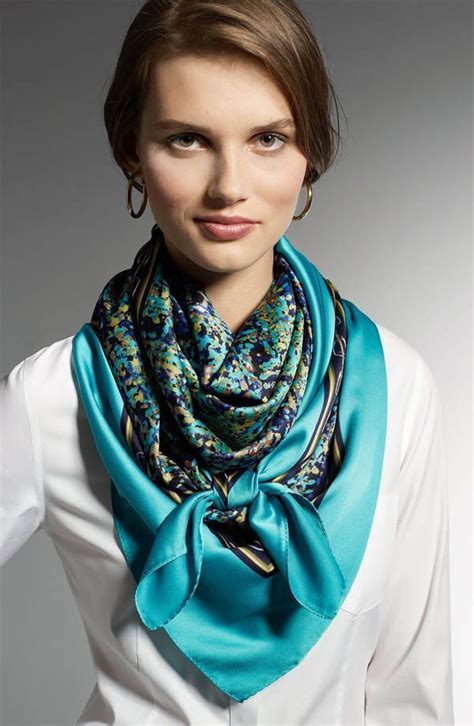 Silk Scarf for Women Gold Shawl Fashion Women Scarf Collar